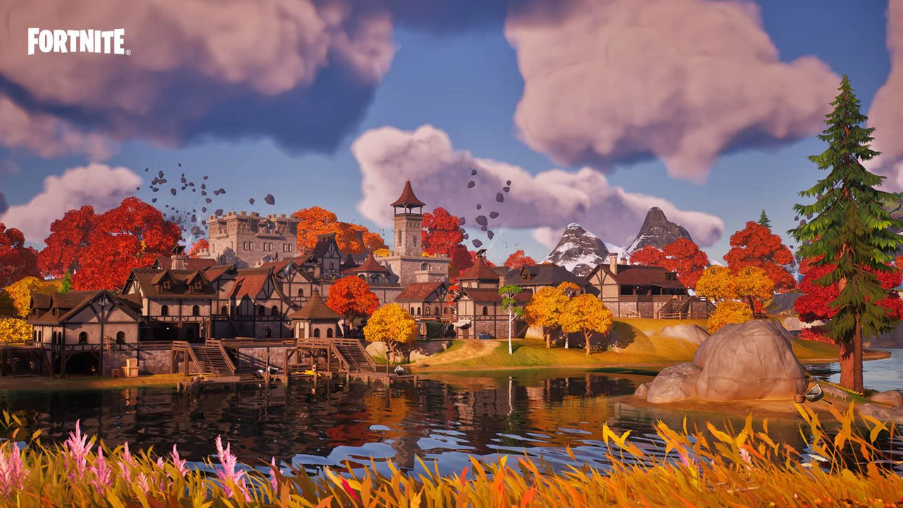 Fortnite in-match screenshot from IGN