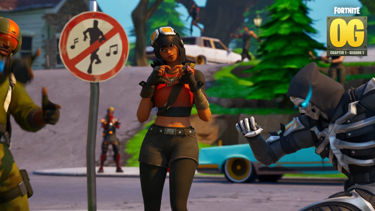 Fortnite OG Chapter 1 style screenshot from IGN